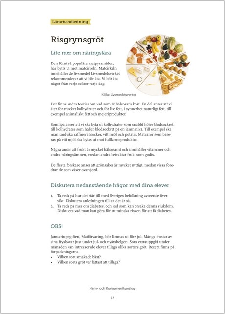 Hem- och konsumentkunskap