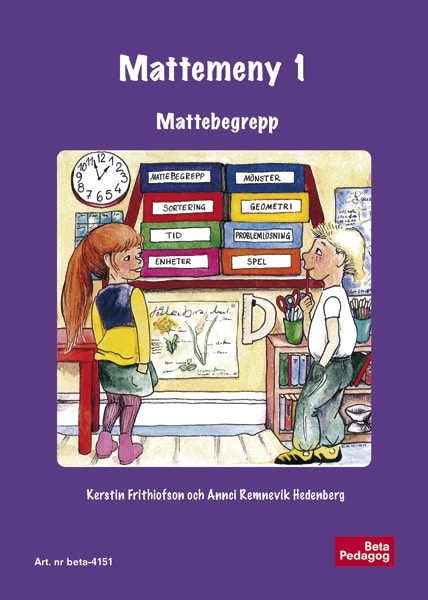 Mattemeny 1, Mattebegrepp