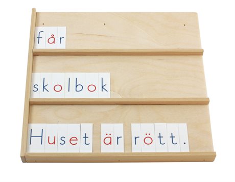 Bokstavslådan Extra skrivbräde