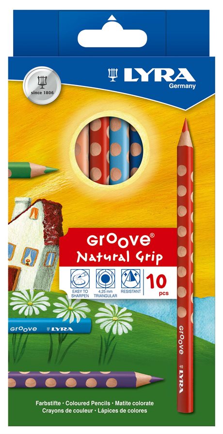 Färgpenna Groove / 10-pack