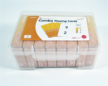 Combo spelkort / 8-pack