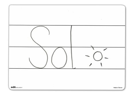 Skrivtavla Linjerad A4 / 30-pack