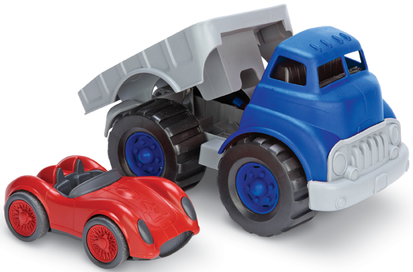 Green Toys Last- & Racerbil