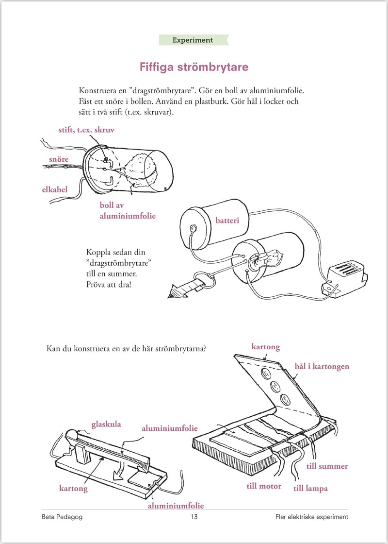 Fler elektriska experiment