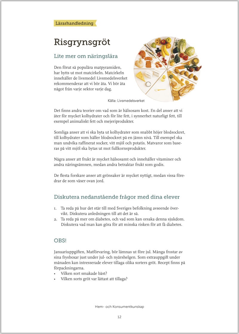 Hem- och konsumentkunskap