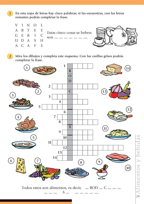 El español con juegos y actividades 1