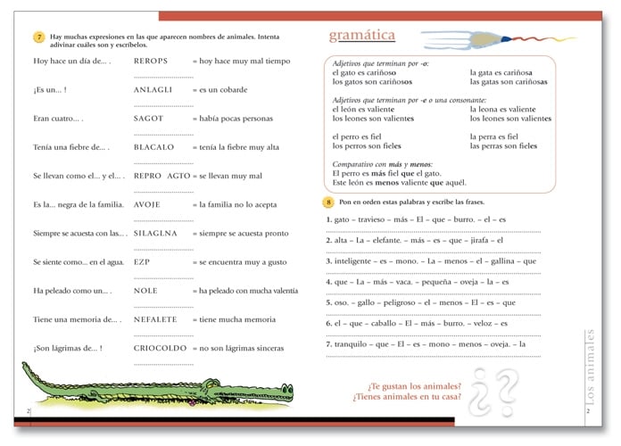 El español con juegos y actividades 1