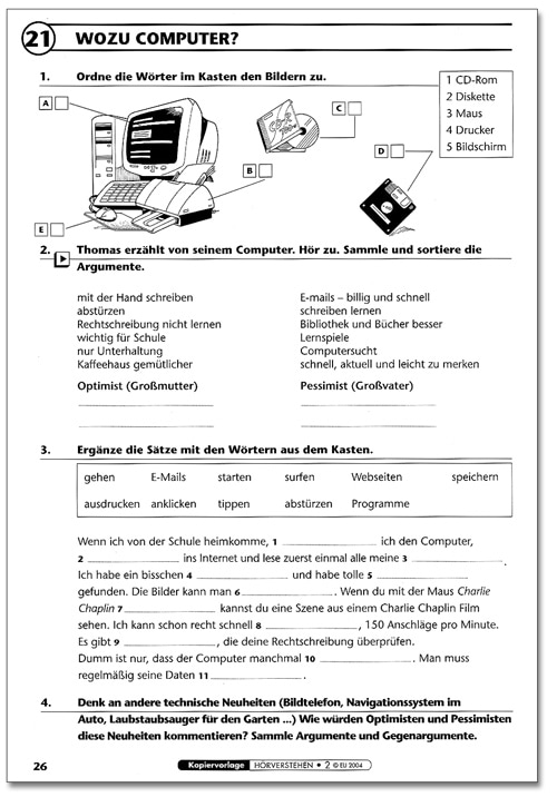 Hörverstehen 2