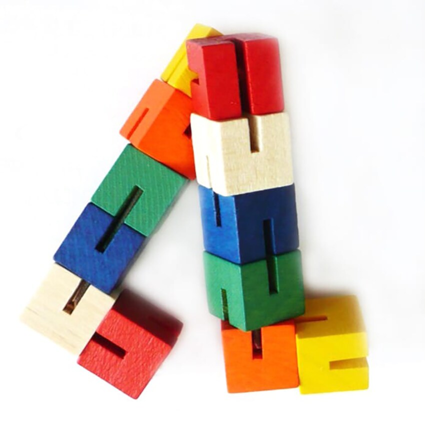 Twist & Lock Blocks Fidget