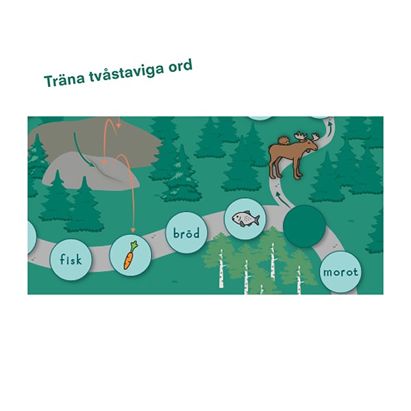 Djurens äventyr Lästräningsspel