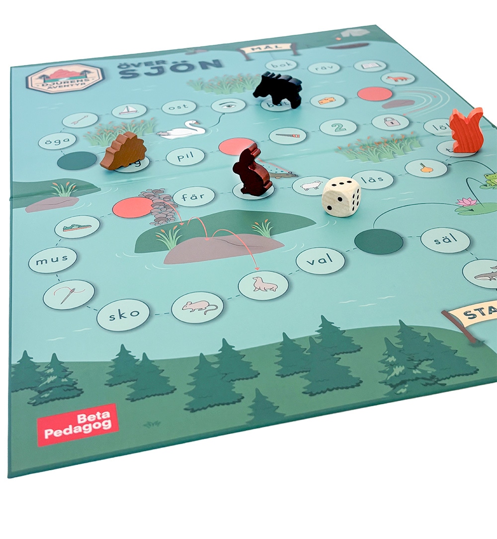 Djurens äventyr Lästräningsspel