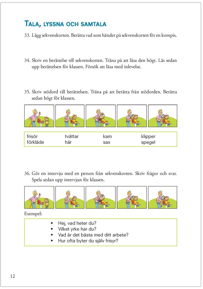 Sekvenskort Tips och idéer