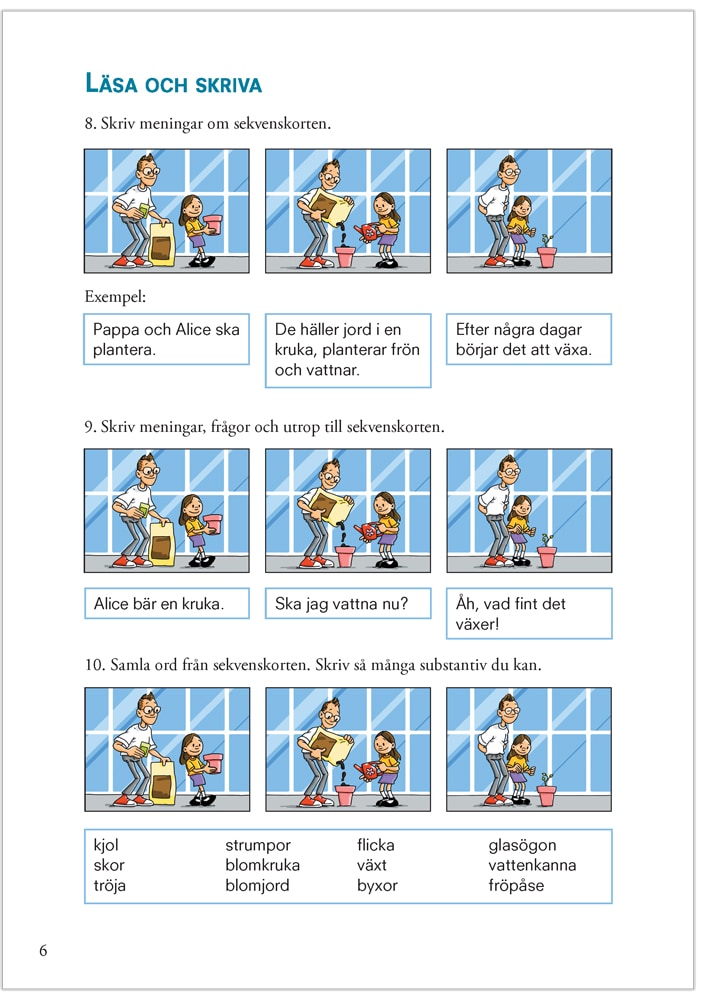 Sekvenskort Tips och idéer