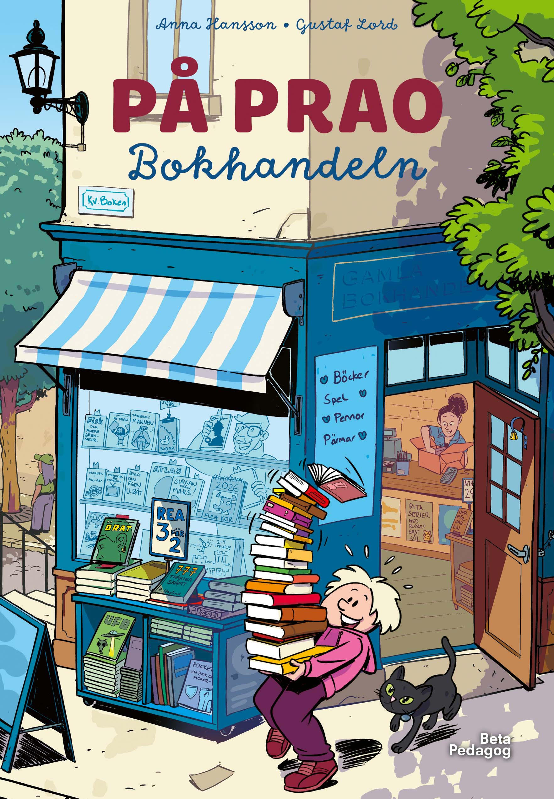 På prao – Bokhandeln