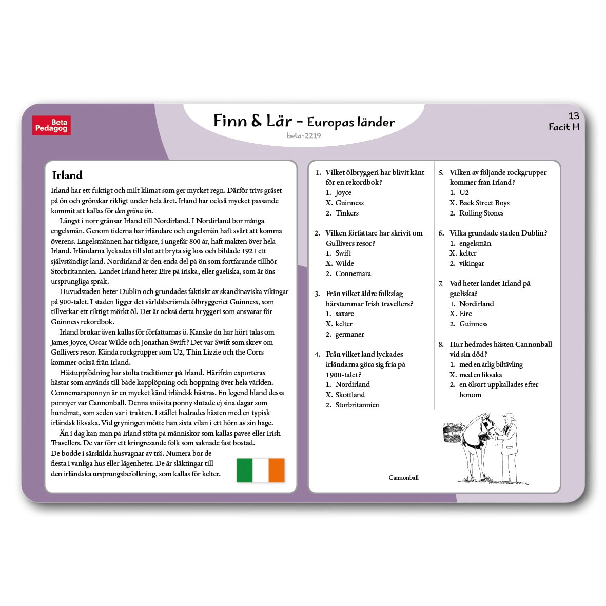 FINN & LÄR Europas länder