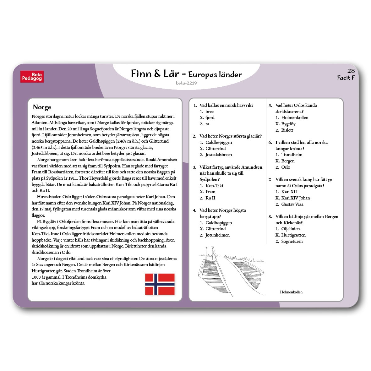 FINN & LÄR Europas länder