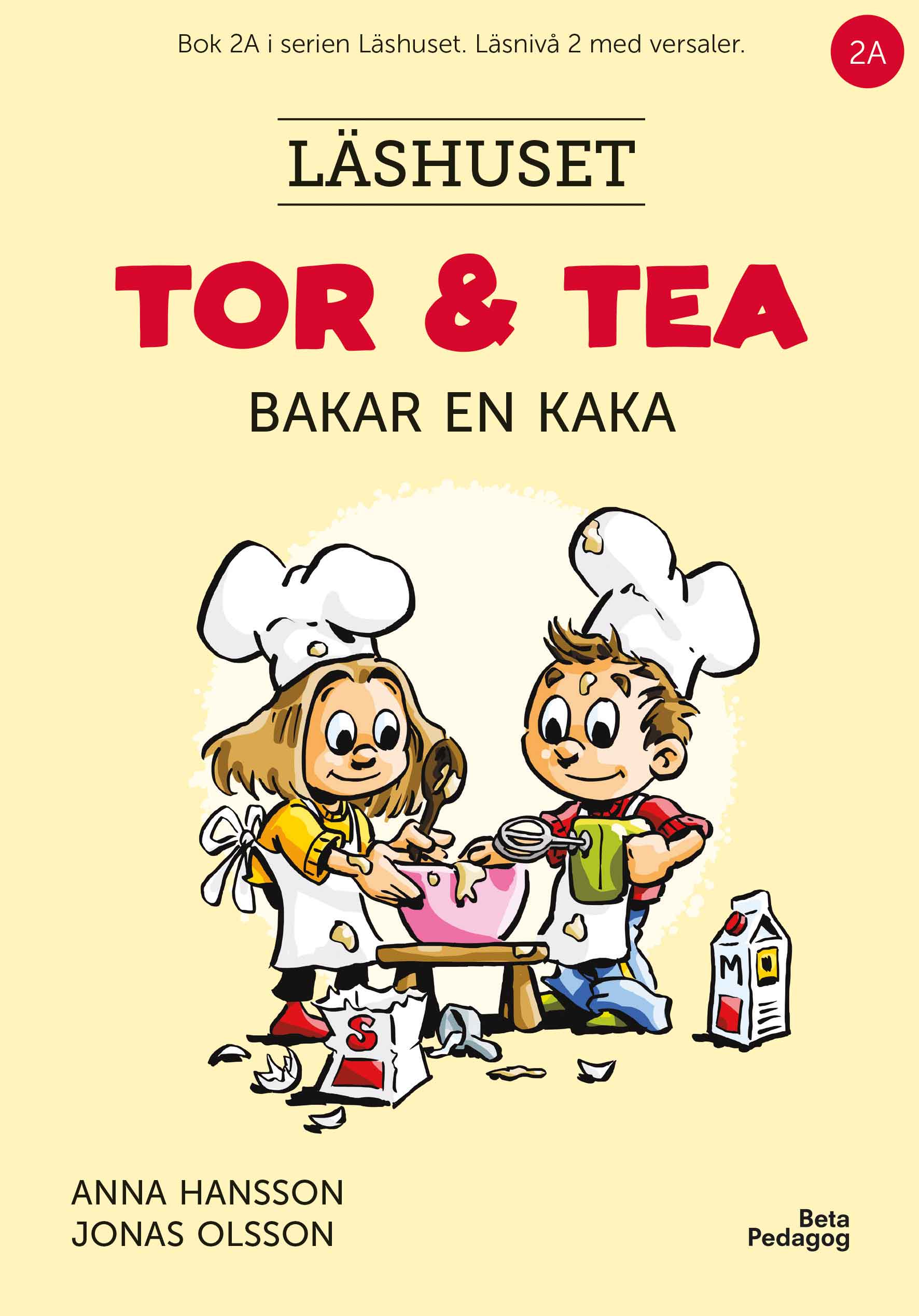 Tor och Tea bakar en kaka