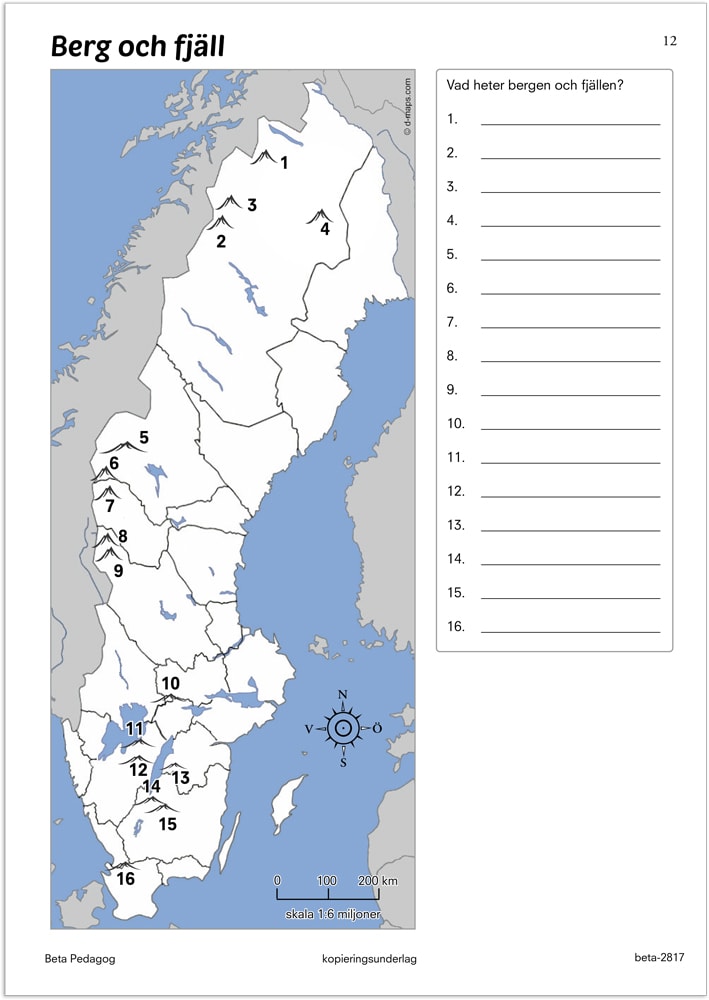 Kartor Sverige Knep och knåp