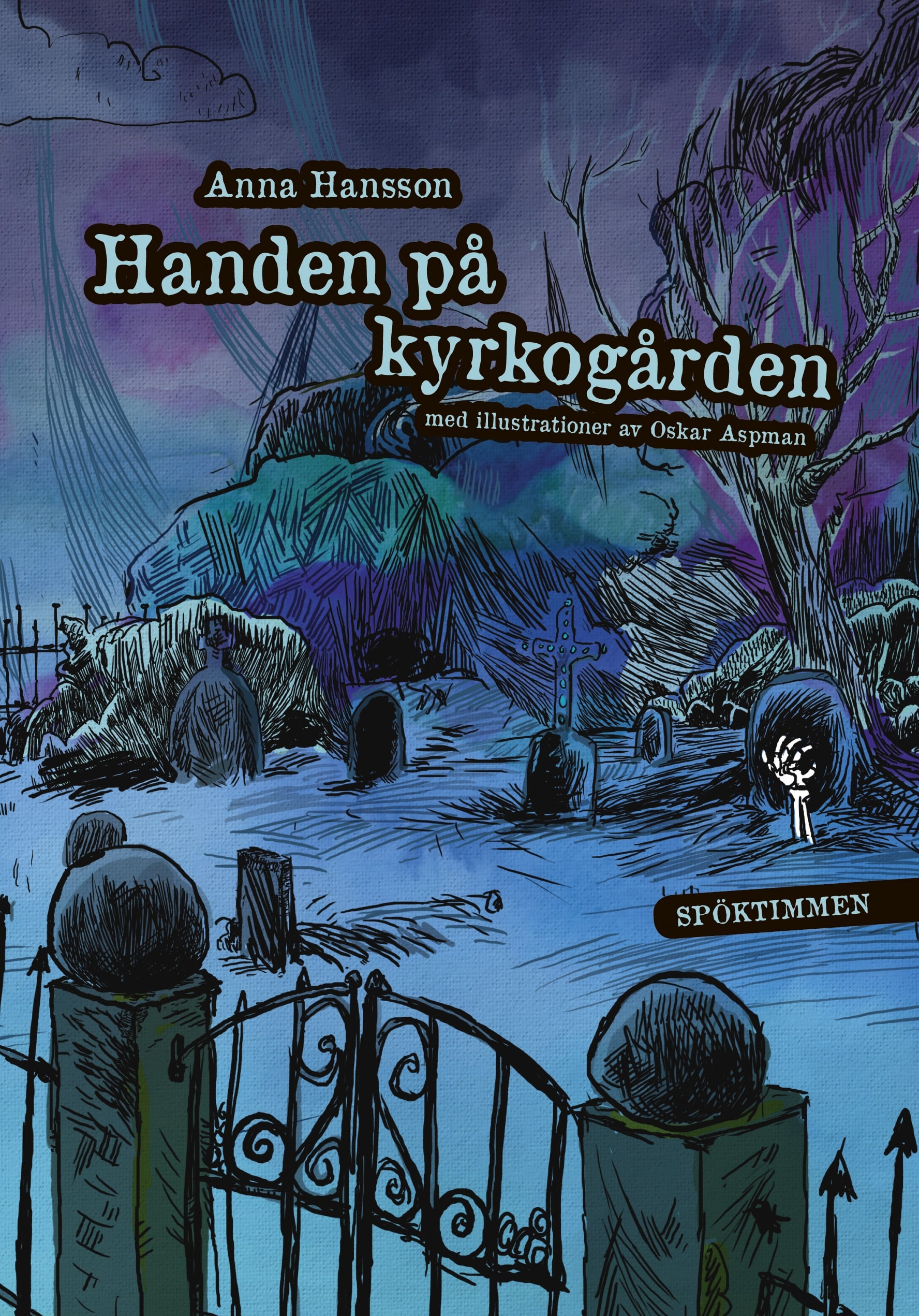 Spöktimmen - Handen på kyrkogården