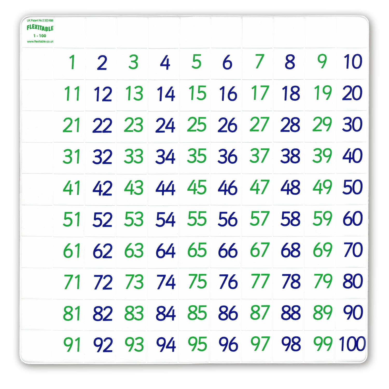 Flexitable 1-100 / 25-pack