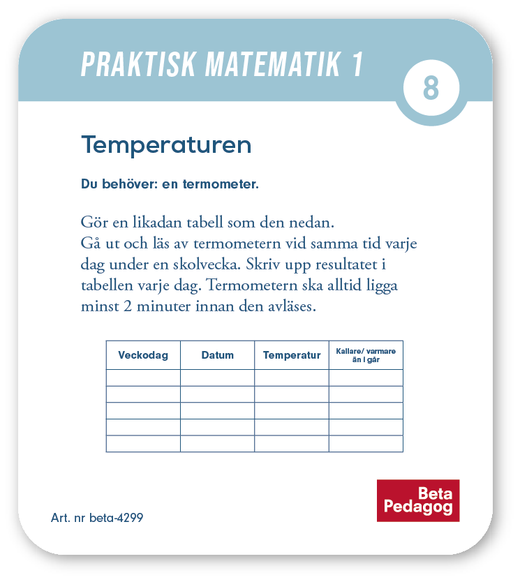 Praktisk matematik 1