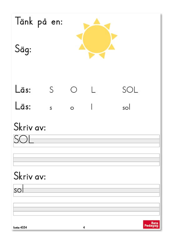 Från ljud till bokstav med mikrometoden