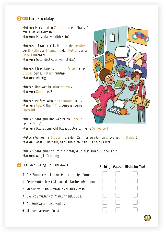 Deutsch lernen mit Spielen und Rätseln 1