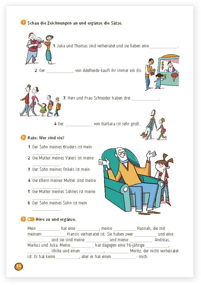 Deutsch lernen mit Spielen und Rätseln 1