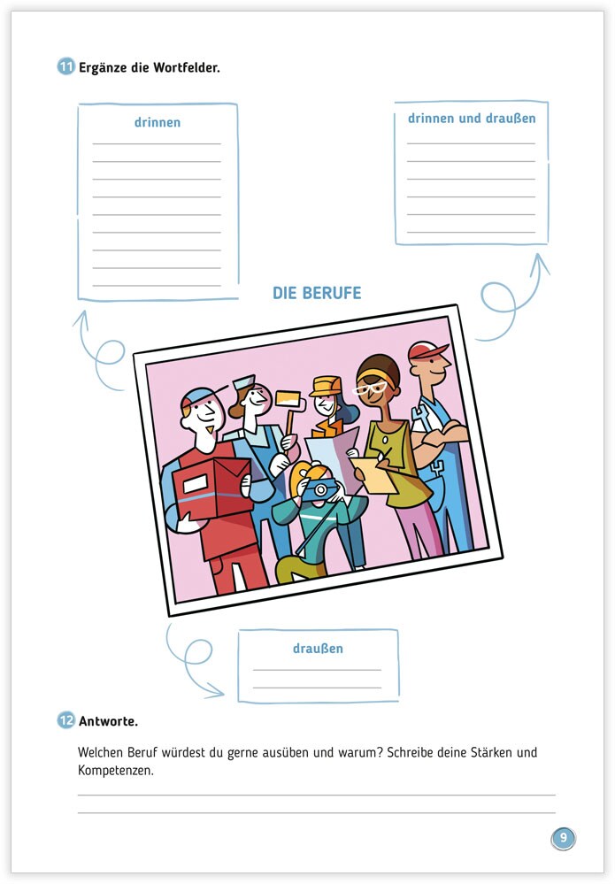 Deutsch lernen mit Spielen und Rätseln 2