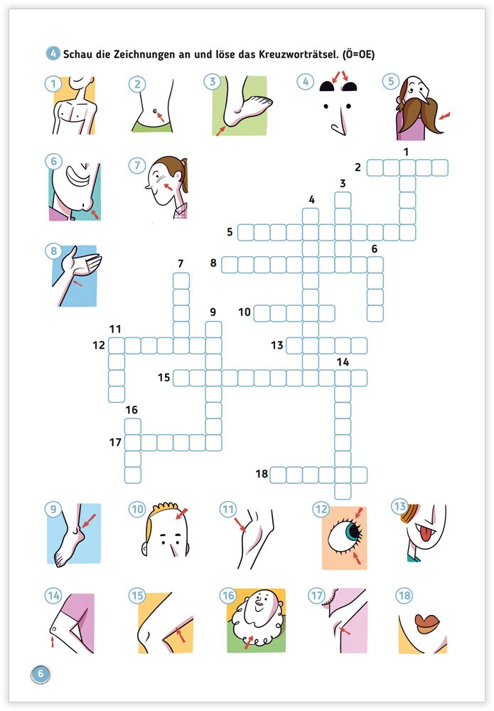 Deutsch lernen mit Spielen und Rätseln 3
