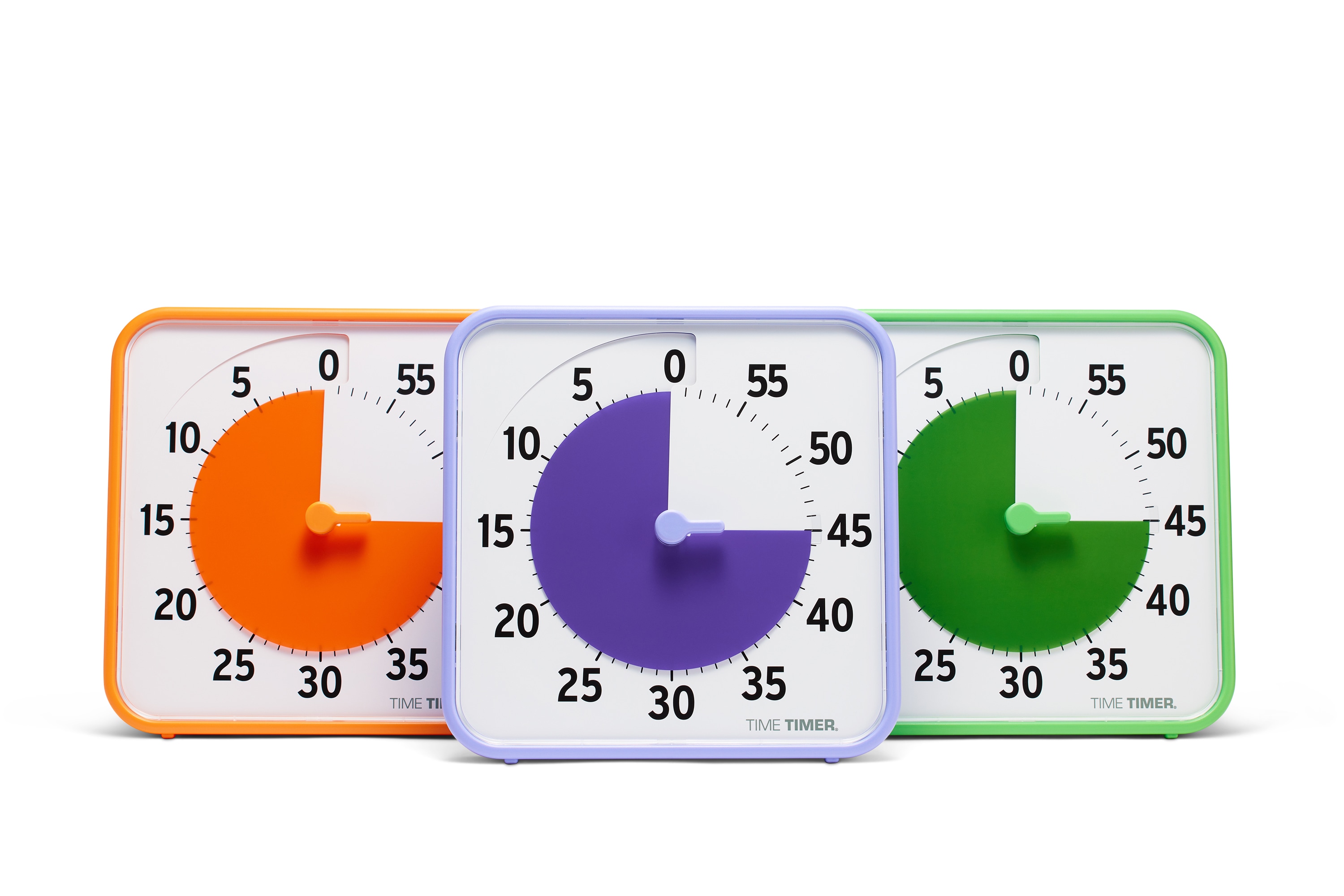 Time Timer Medium 3-pack orange/lila/grön