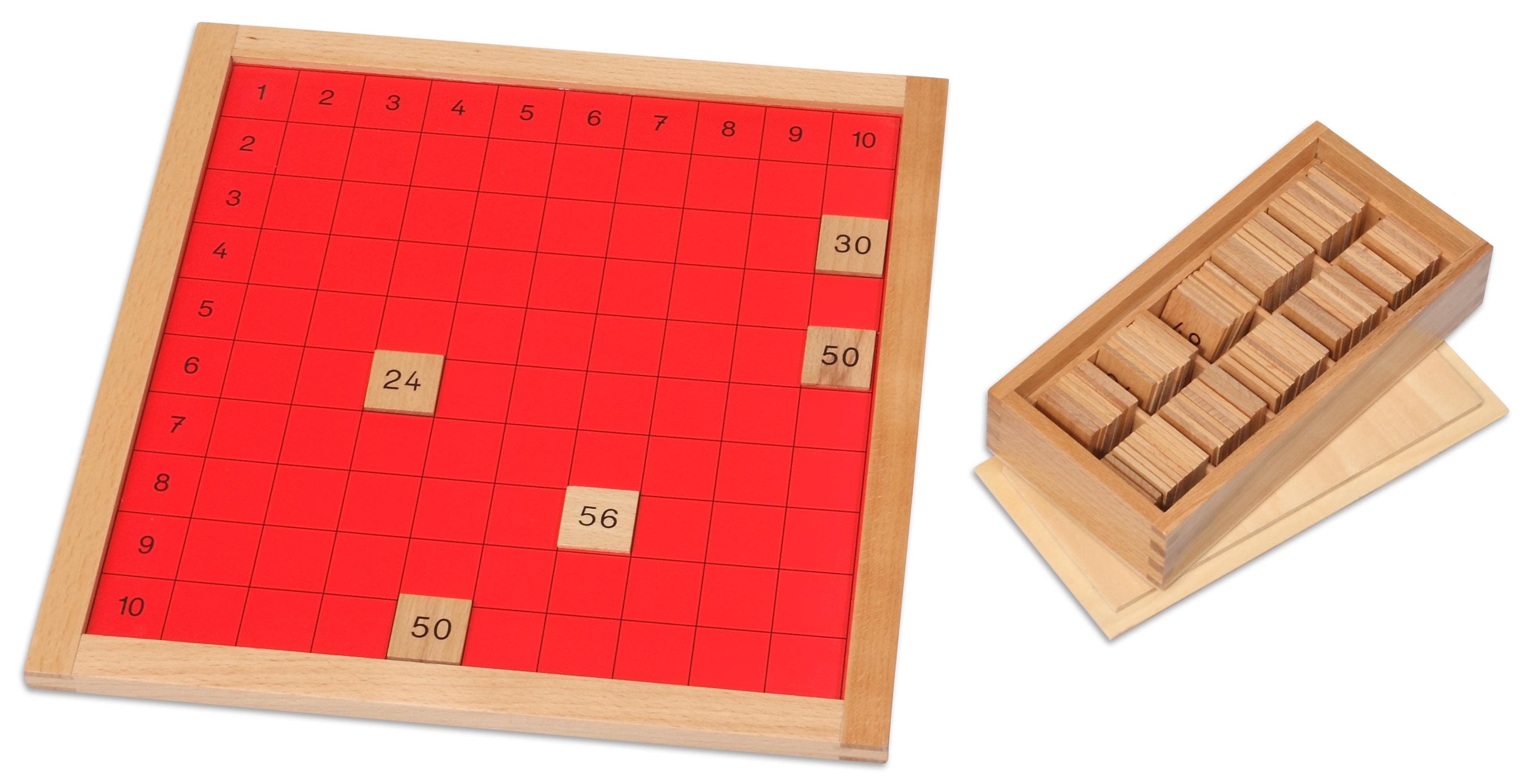 Montessori Pythagorasbräde