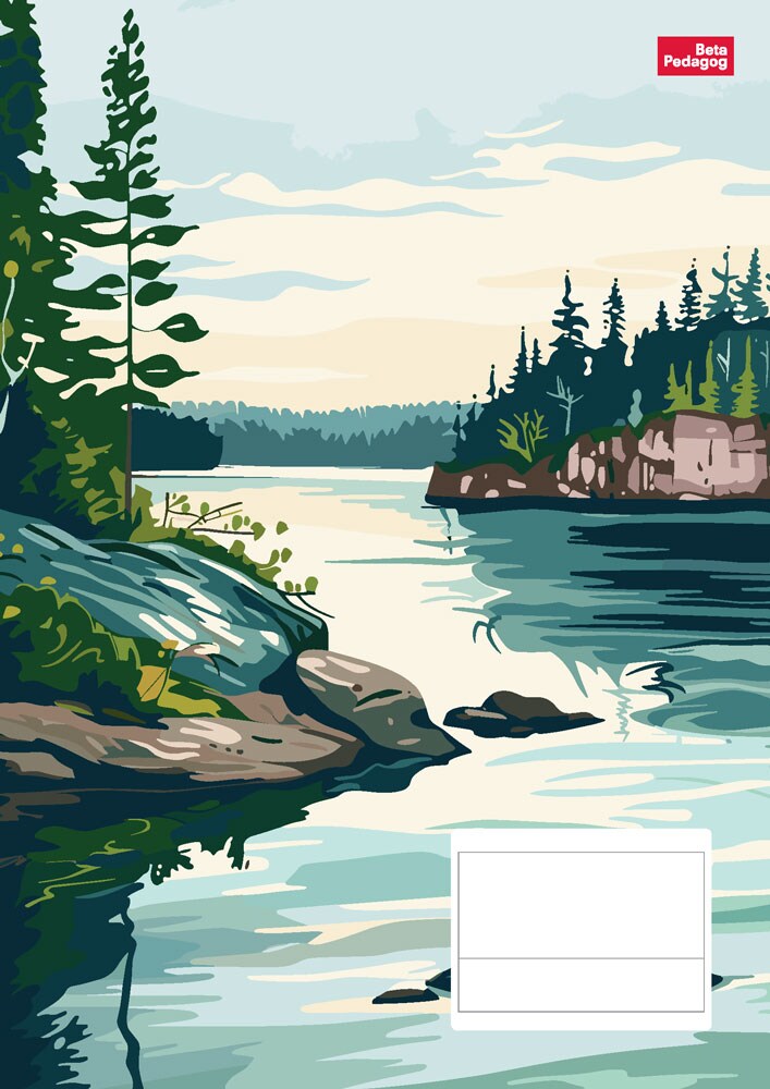 Skrivhäfte A4 halvsida 14,5 mm