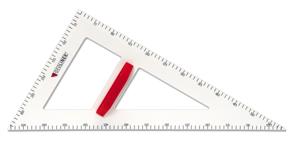 Triangel rätvinklig magnetisk