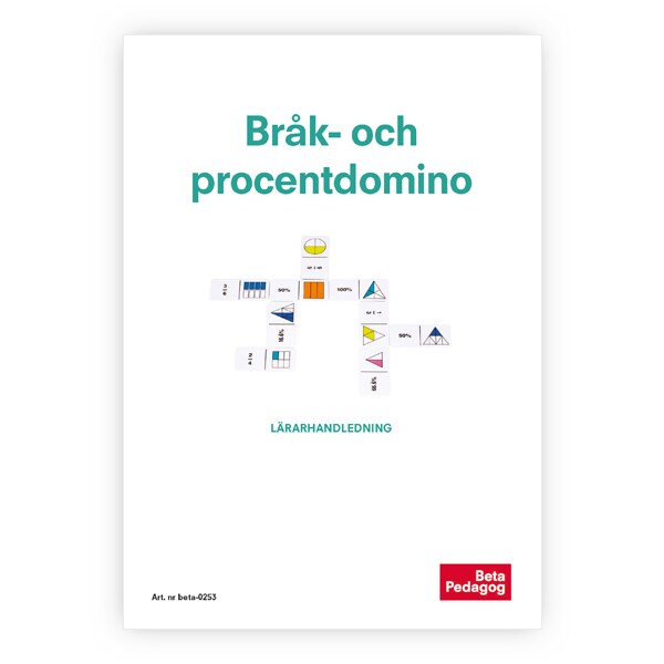 Domino - bråk och procent