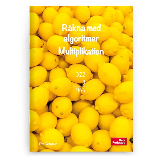 Räkna med algoritmer - Multiplikation/ 5-pack