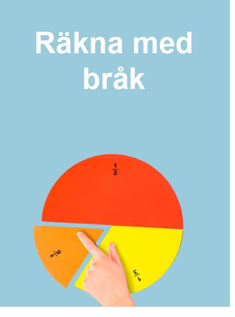räkna med bråk