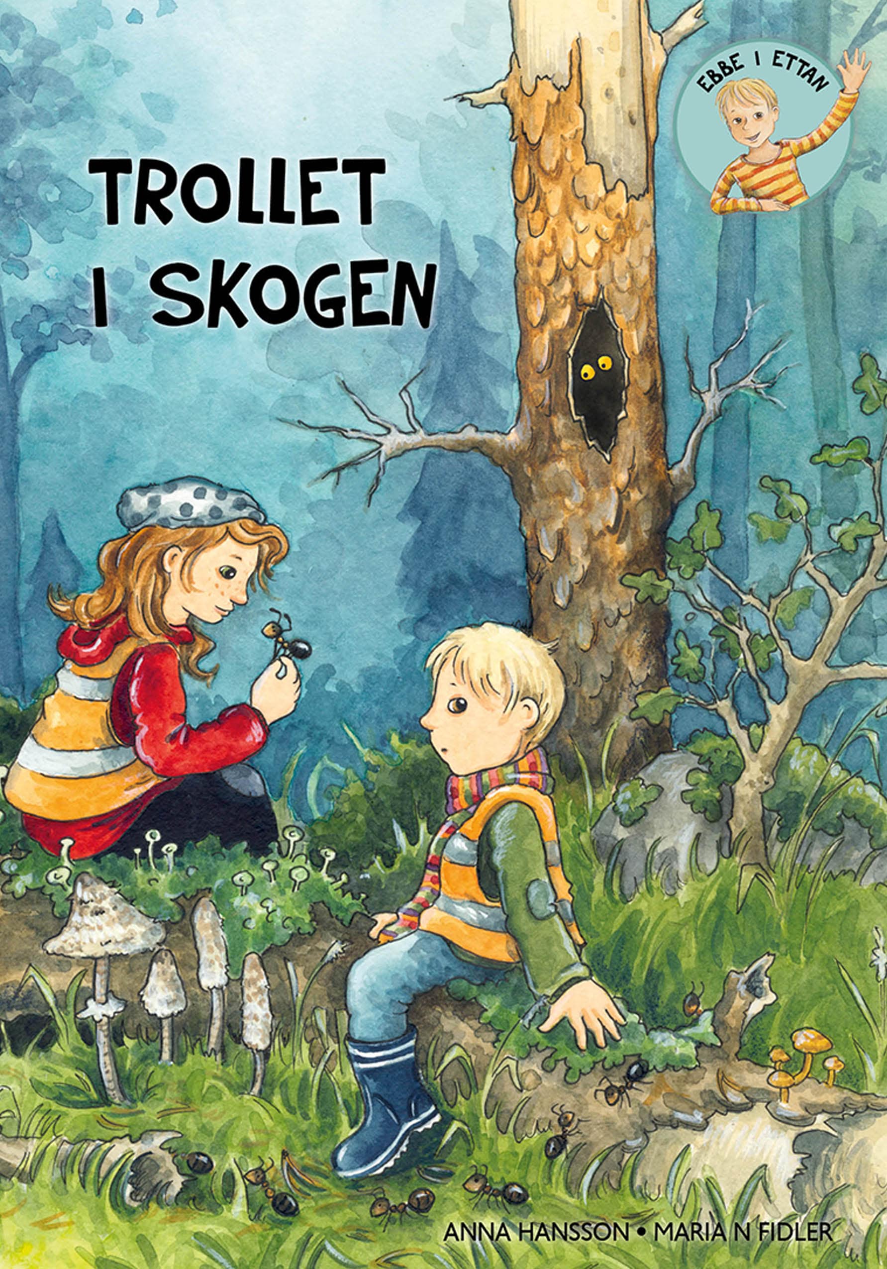 framsidan till boken om trollet i skogen
