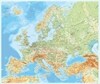 Väggkarta Europa