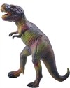 green rubber toys Dinosaurier