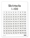 Skrivtavla 1–100 / 30-pack