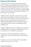 LÄSTÅGET Lärarhandledning