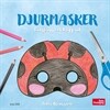 Djurmasker - Färglägg och klipp ut
